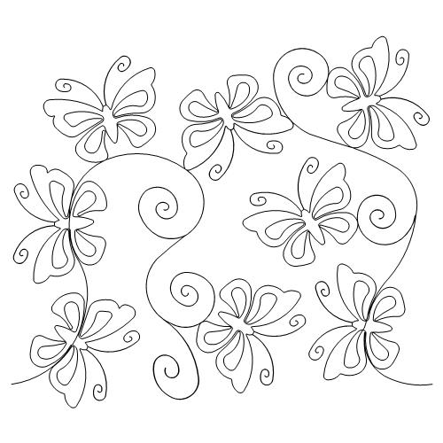 Butterfly and Swirls (AB)