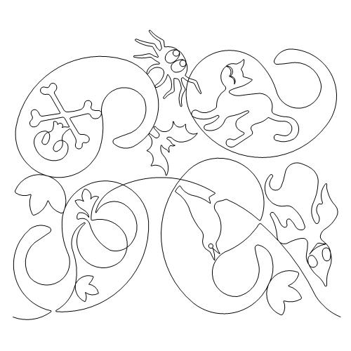 Halloween Paisley (AB)