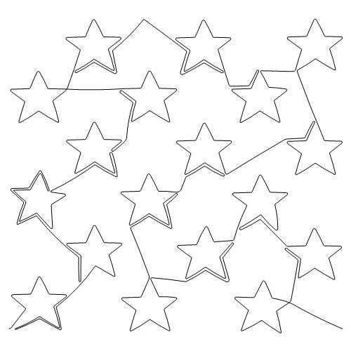 Stain Glass Stars (AB)