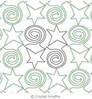 Star and Spiral Checkerboard