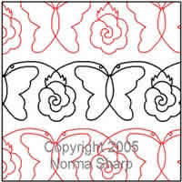 Butterfly and Rose